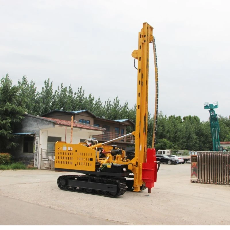 Crawler Highway Guardrail Pile Driver high quality