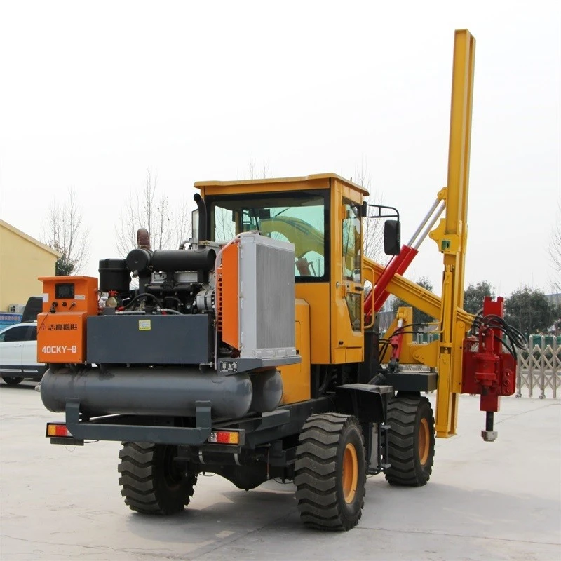 Highway Wave Guardrail Pile Driver high quality Highway Wave Guardrail Pile Driver high quality